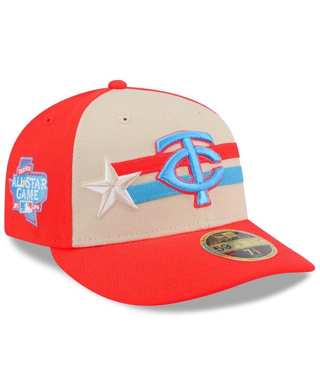 Mens New Era Cream Minnesota Twins 2024 MLB All-Star Game Low Profile 59FIFTY Fitted Hat Product Image