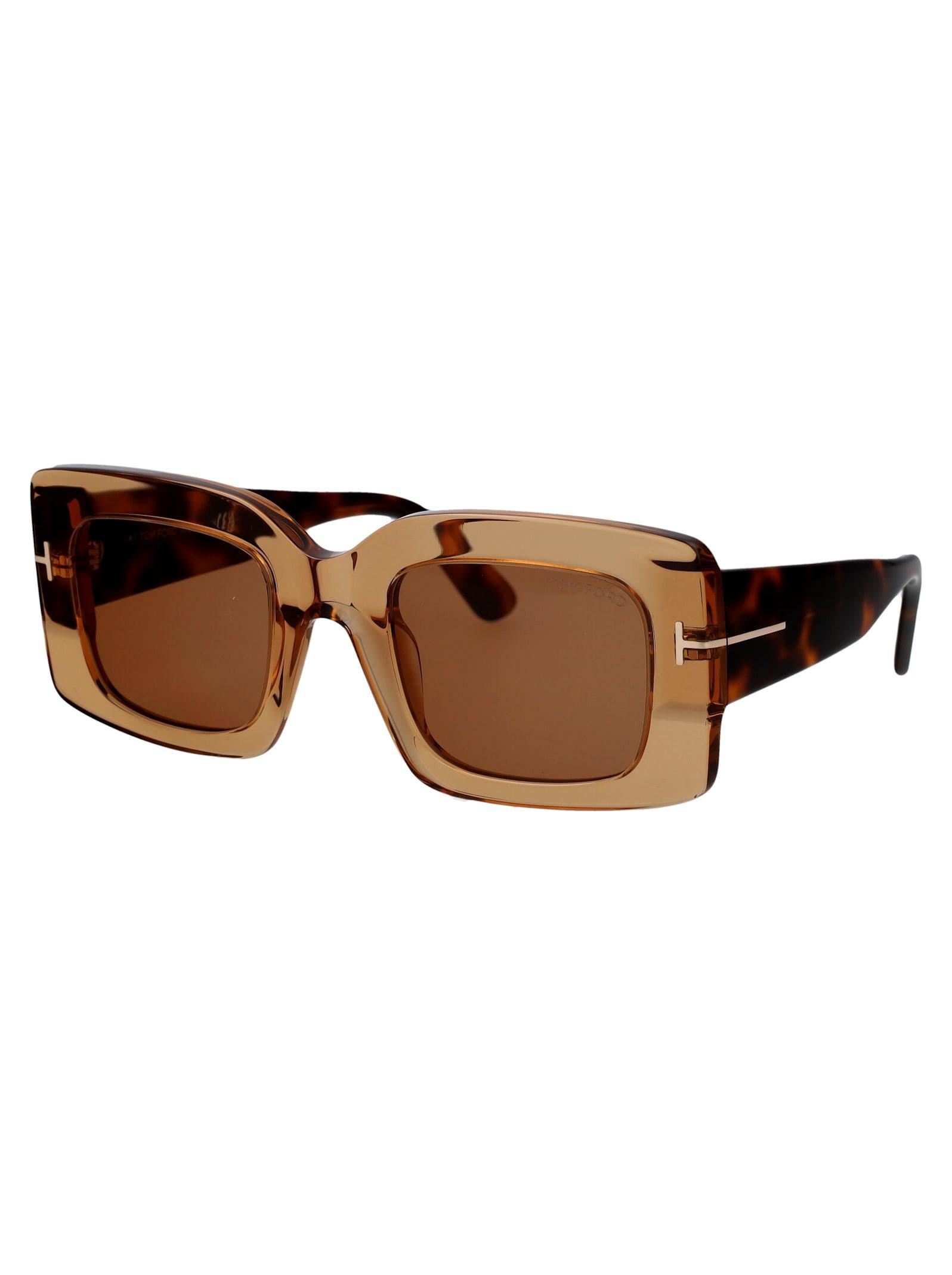 TOM FORD Ft1188/s Sunglasses In Crystal Orange Product Image