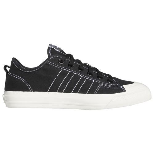 adidas Originals Mens Nizza RF - Skate Shoes Core Black/Off White/White Product Image