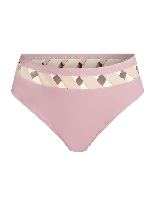 Womens Portofino Cut-Out Bikini Bottom Product Image