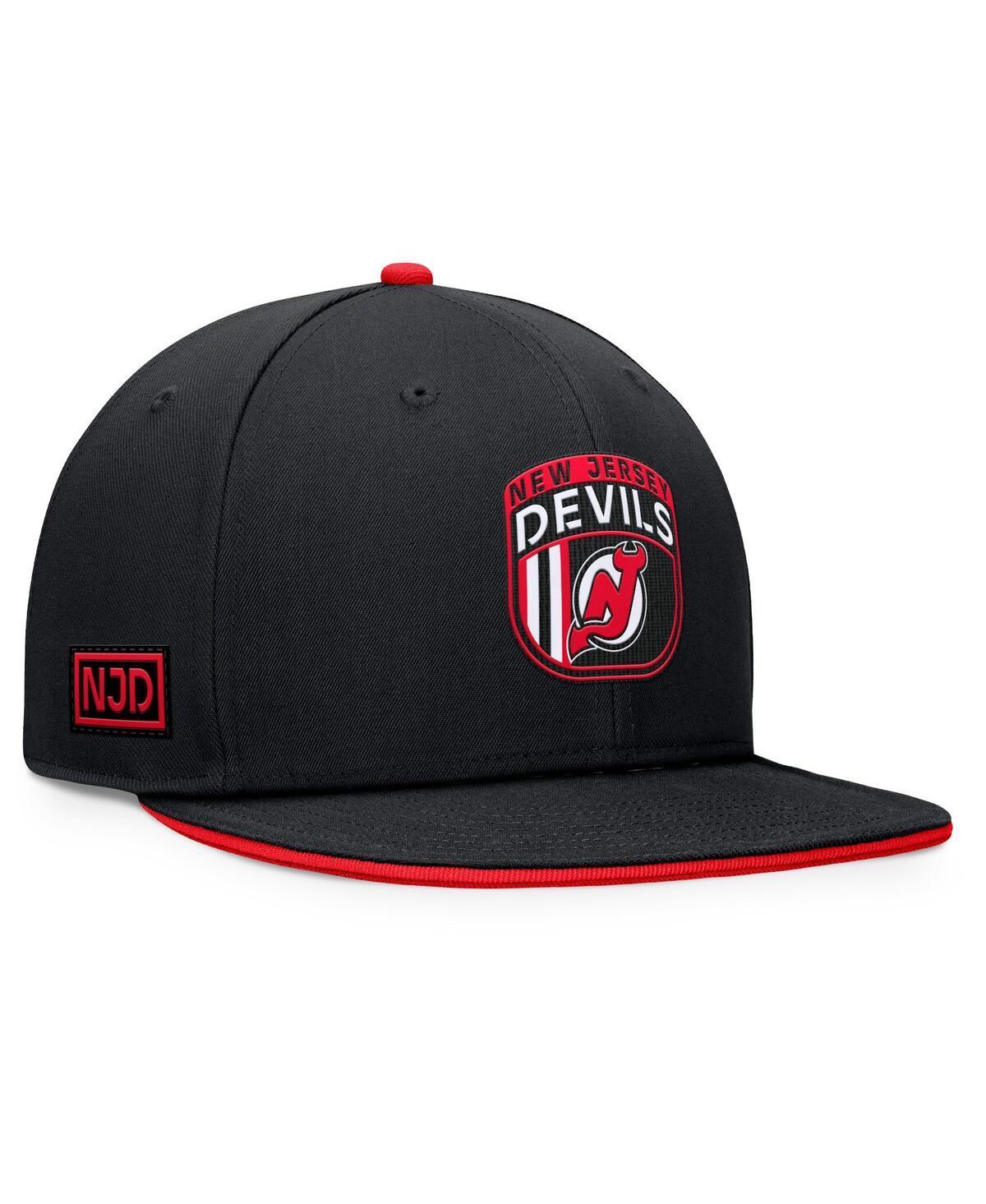 Mens Fanatics Black New Jersey Devils 2024 NHL Draft Snapback Hat Product Image