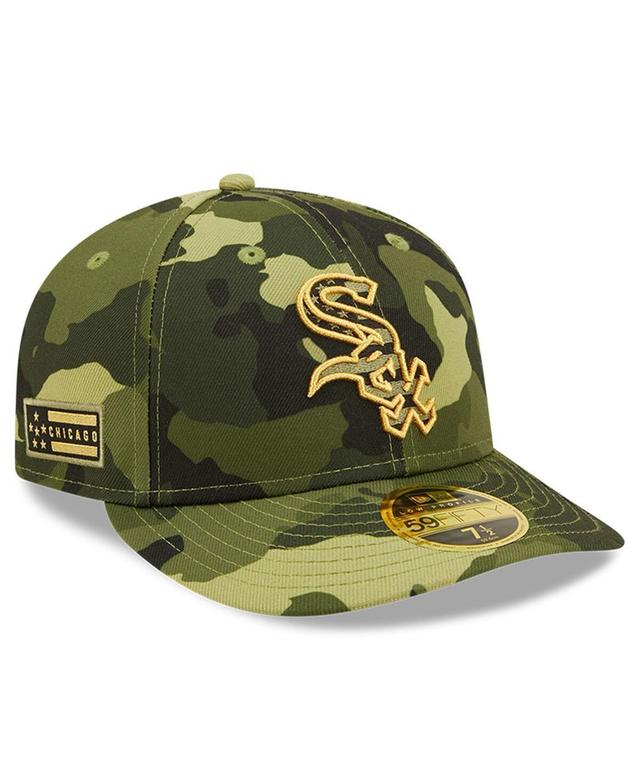 Mens New Era Camo Chicago White Sox 2022 Armed Forces Day On-Field Low Profile 59FIFTY Product Image