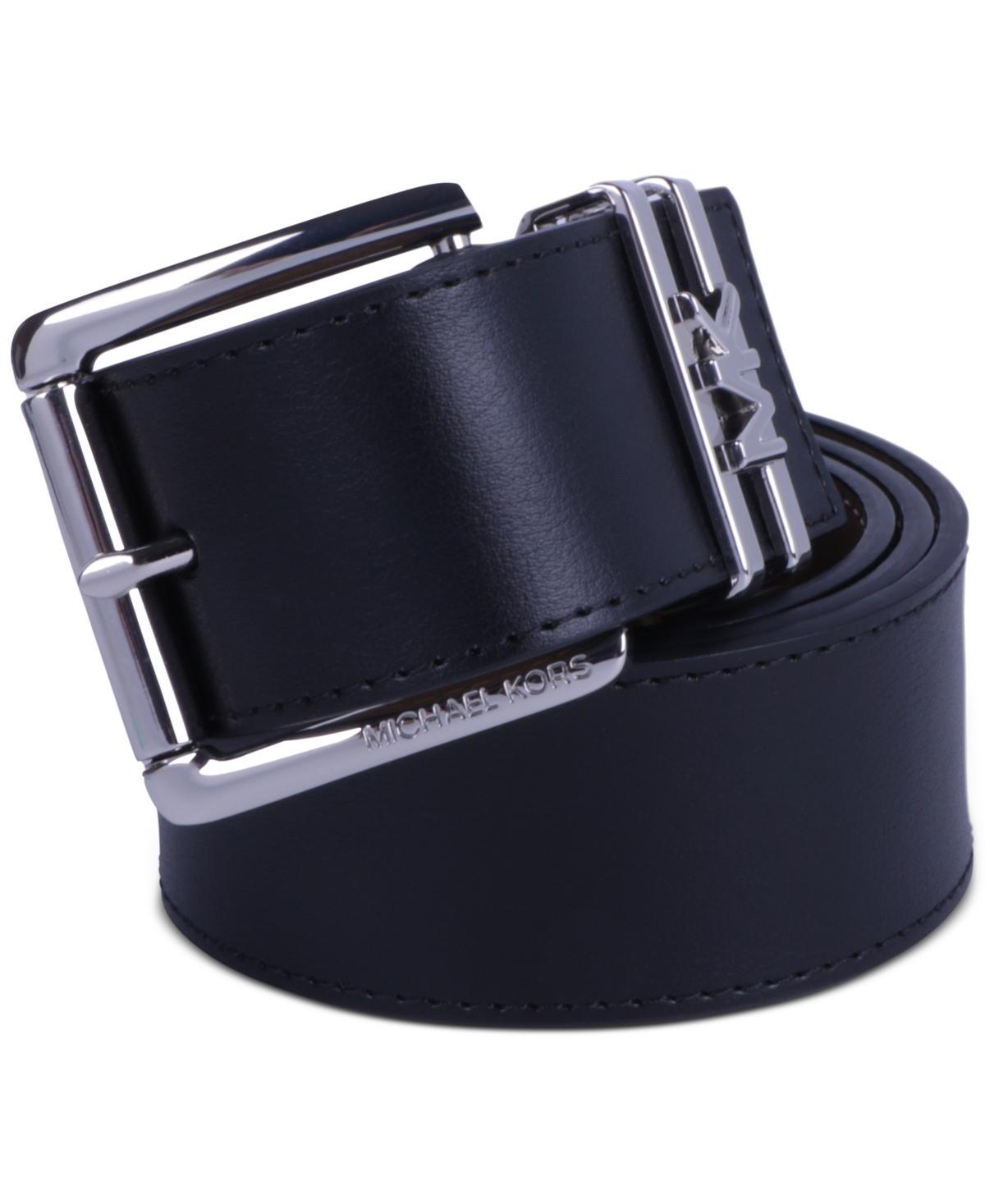 Michael Michael Kors Womens Genuine Leather Logo Belt Product Image