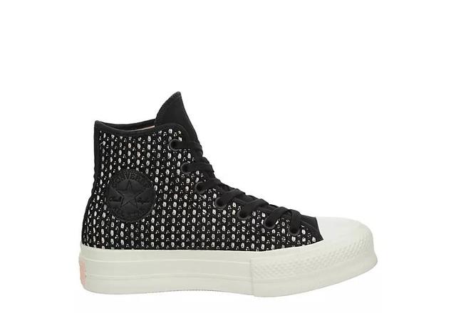 Womens Converse Chuck Taylor All Star Hi Lift Sneaker - Black / Egret Product Image