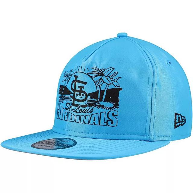 New Era Mens Blue St. Louis Cardinals Neon Golfer Snapback Hat Product Image