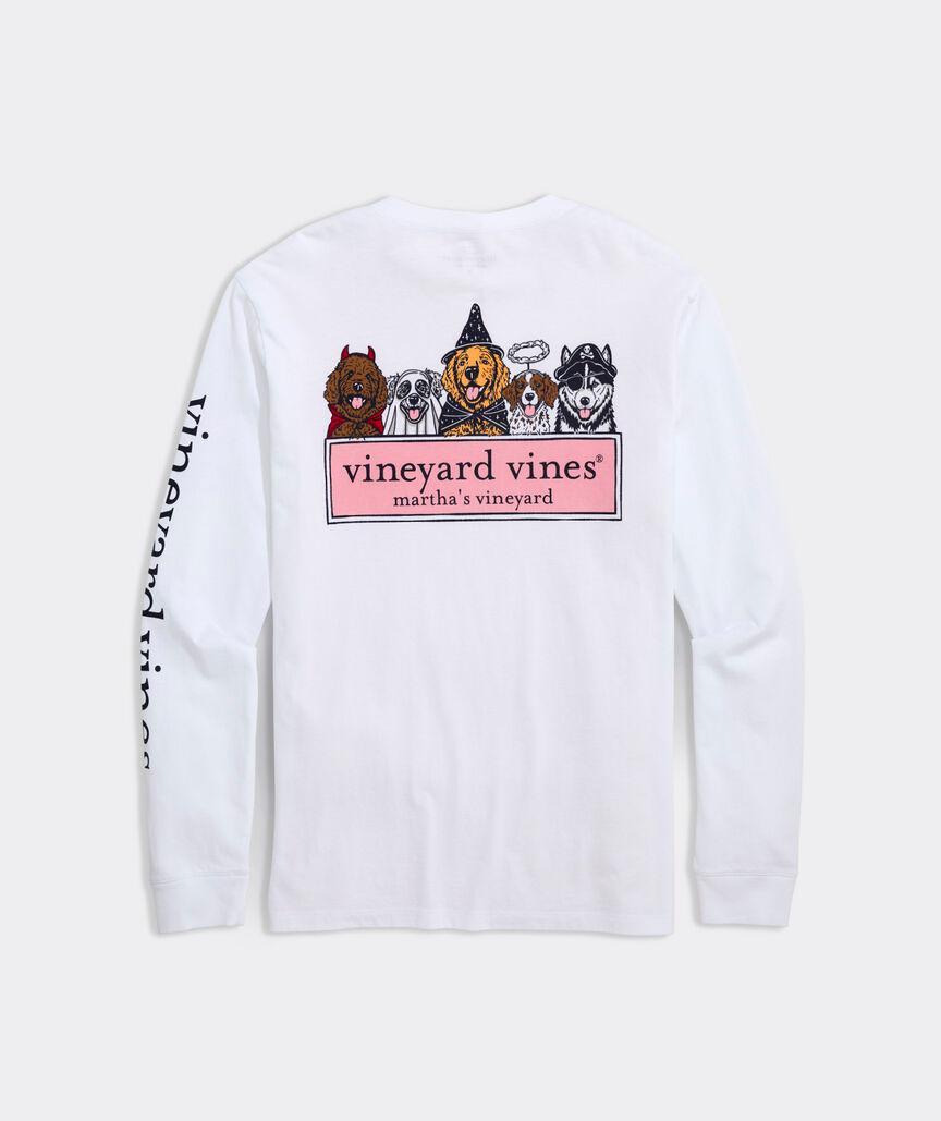 Halloween Pups Logo Box Long-Sleeve Tee Product Image