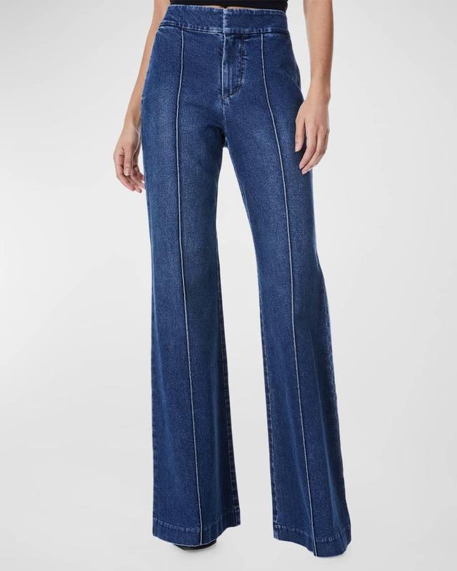 Dylan High Waisted Wide-Leg Jeans Product Image