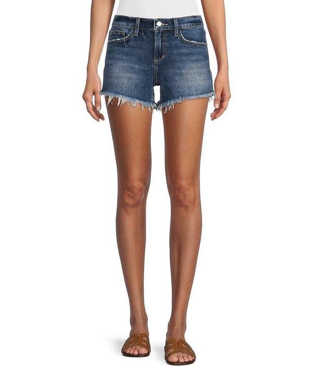 Joe's Jeans Ozzie Mid Rise Raw Cut Off Hem Shorts Product Image