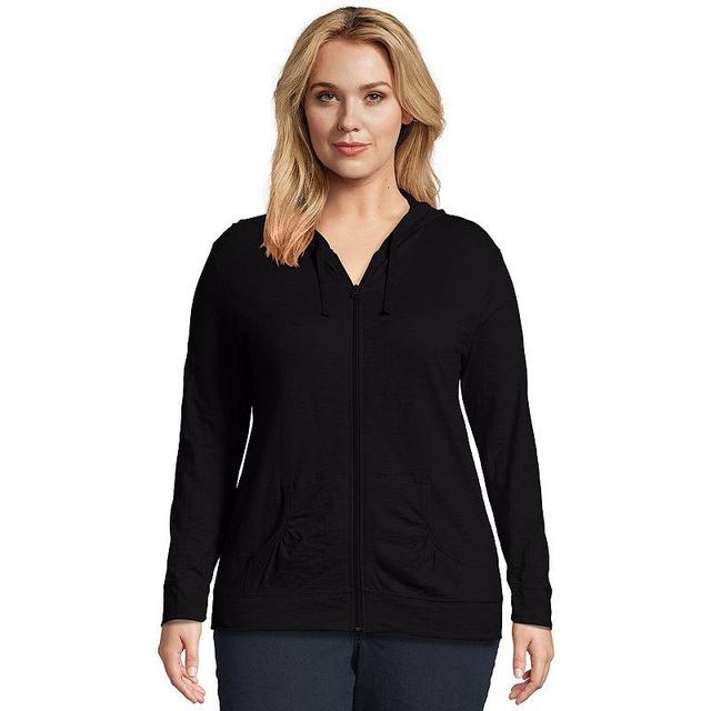 Plus Size Just My Size Slubbed Hoodie, Womens Product Image