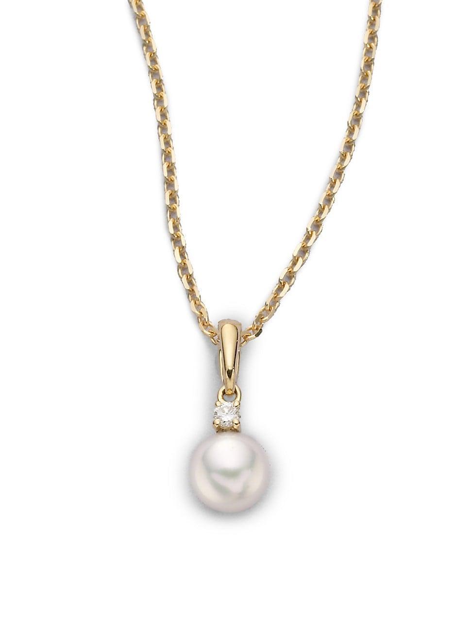 Mikimoto Cultured Pearl Pendant Necklace Product Image