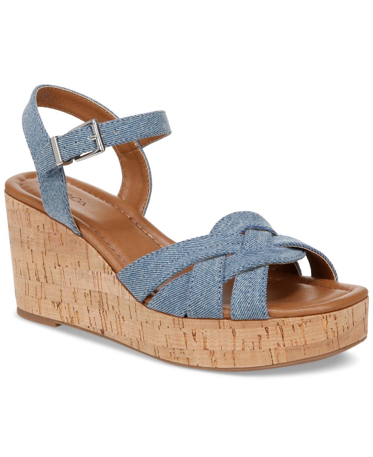 Style & Co Womens Cerres Ankle Strap Espadrille Wedge Sandals, Created for Macys Product Image