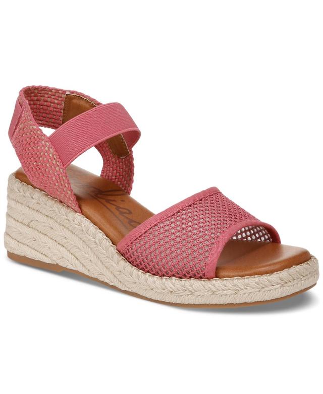 Zodiac Womens Noreen Ankle-Strap Espadrille Wedge Sandals Product Image