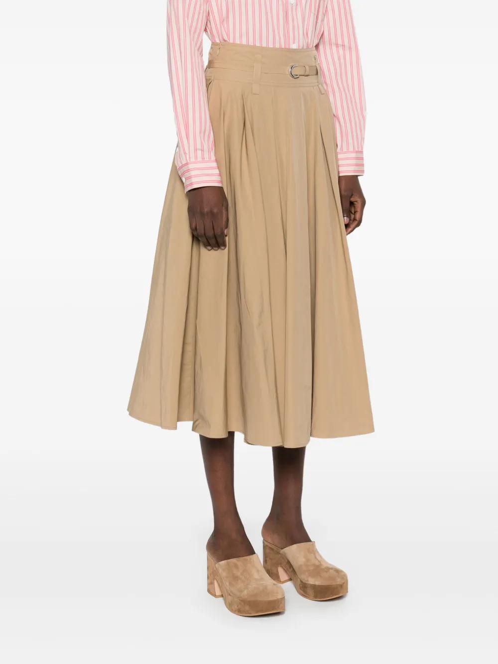 pleated midi skirt  Product Image