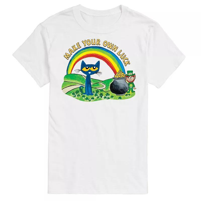 Big & Tall Pete The Cat Leprechaun Tee, Mens Product Image