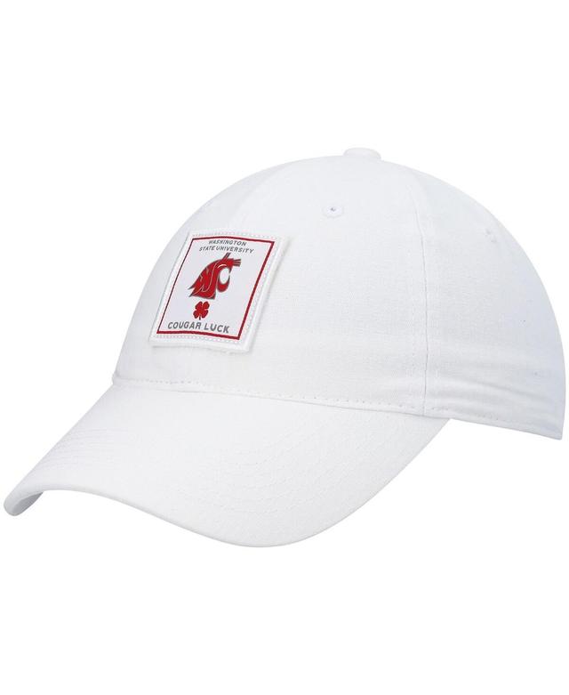 Mens White Washington State Cougars Dream Adjustable Hat Product Image