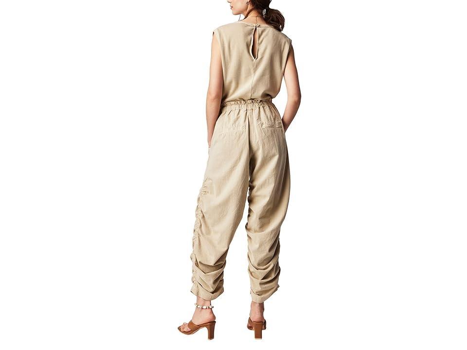 Free People Mixed Media One-Piece Women's Overalls One Piece Product Image