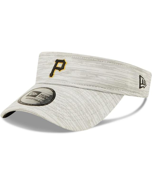 Mens New Era Gray Pittsburgh Pirates Distinct Visor Product Image