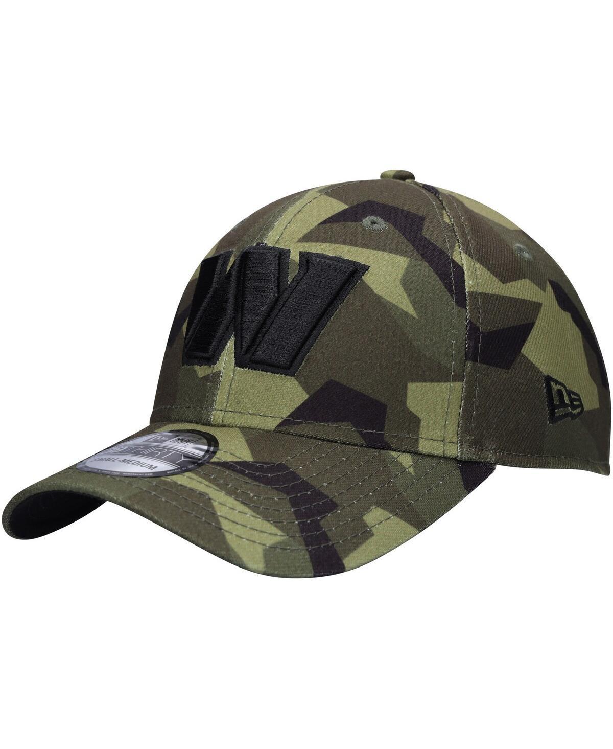 Mens New Era Camo Washington Commanders Mutated 39THIRTY Flex Hat Product Image