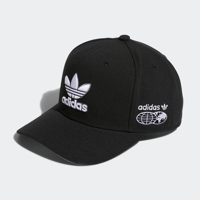 adidas Mens Modern 2.0 Structured Cap Black 1 Size Product Image