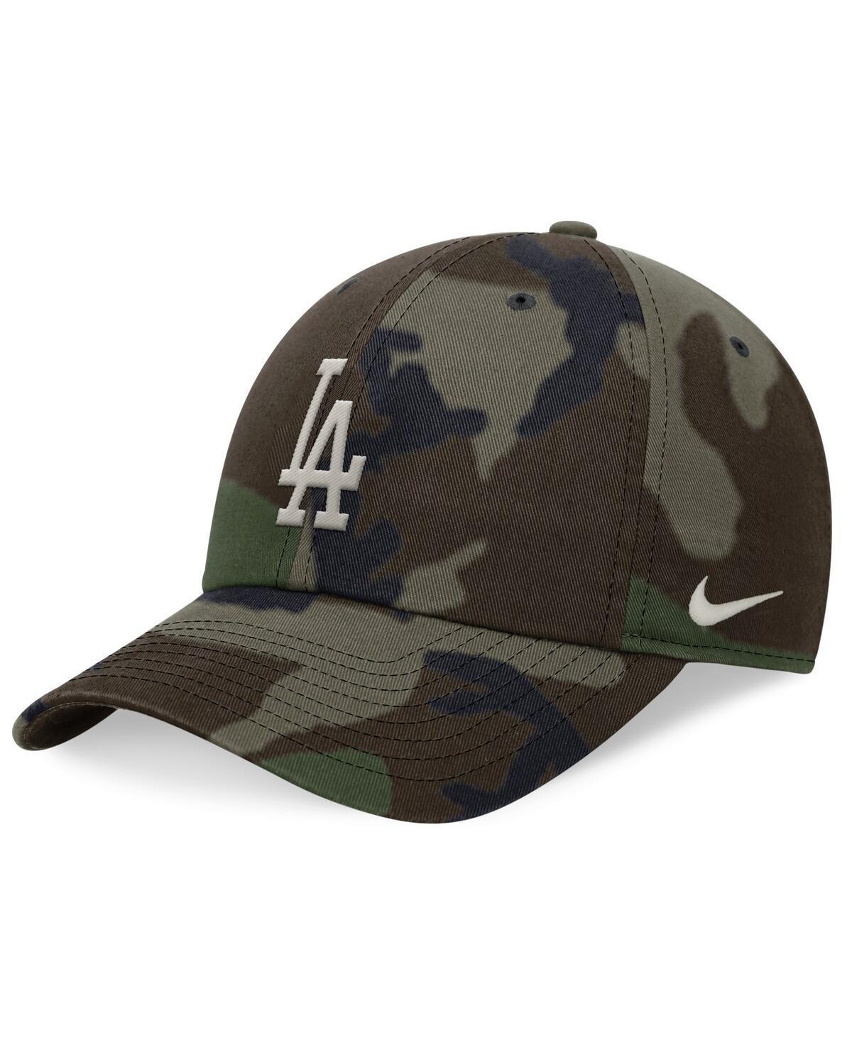 Mens Nike Camo Los Angeles Dodgers Club Adjustable Hat Product Image