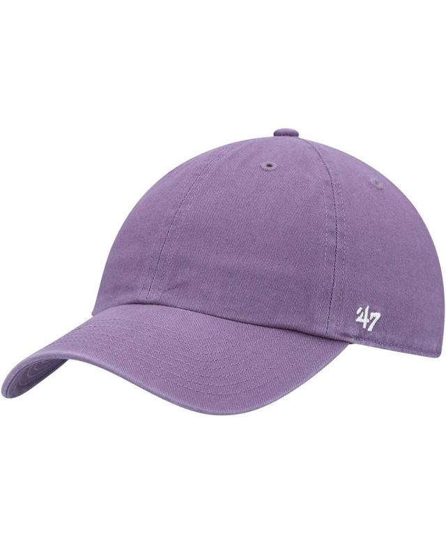 Mens Purple Clean Up Adjustable Hat Product Image