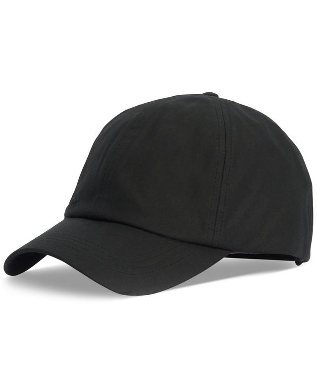 Barbour Mens Logo Embroidered Waxed Sports Cap Product Image