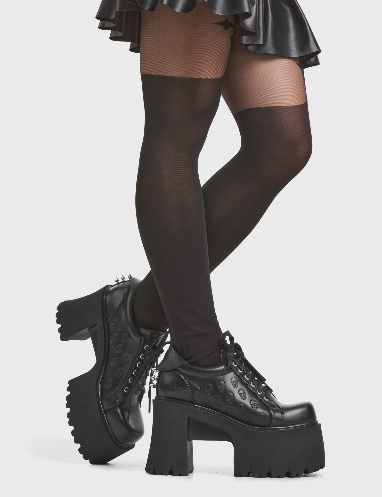 Haunted House Chunky Platform Sneakers Product Image