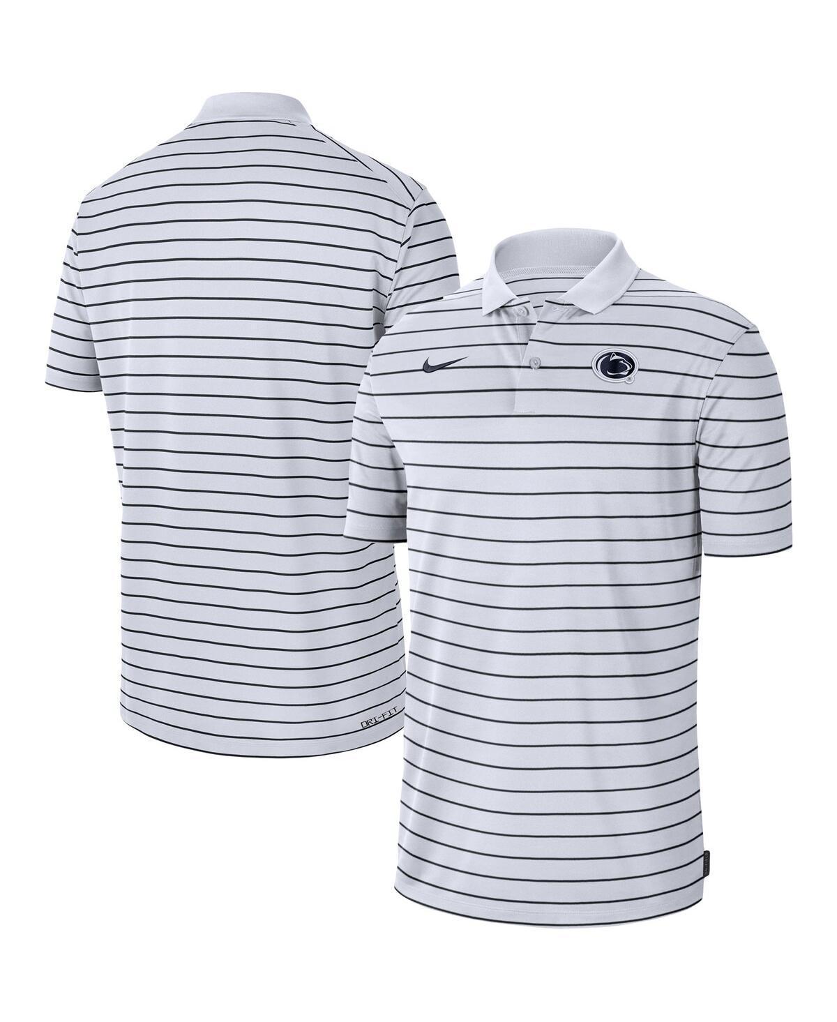 Mens Nike White Penn State Nittany Lions Icon Victory Coaches 2023 Early Season Performance Polo Product Image