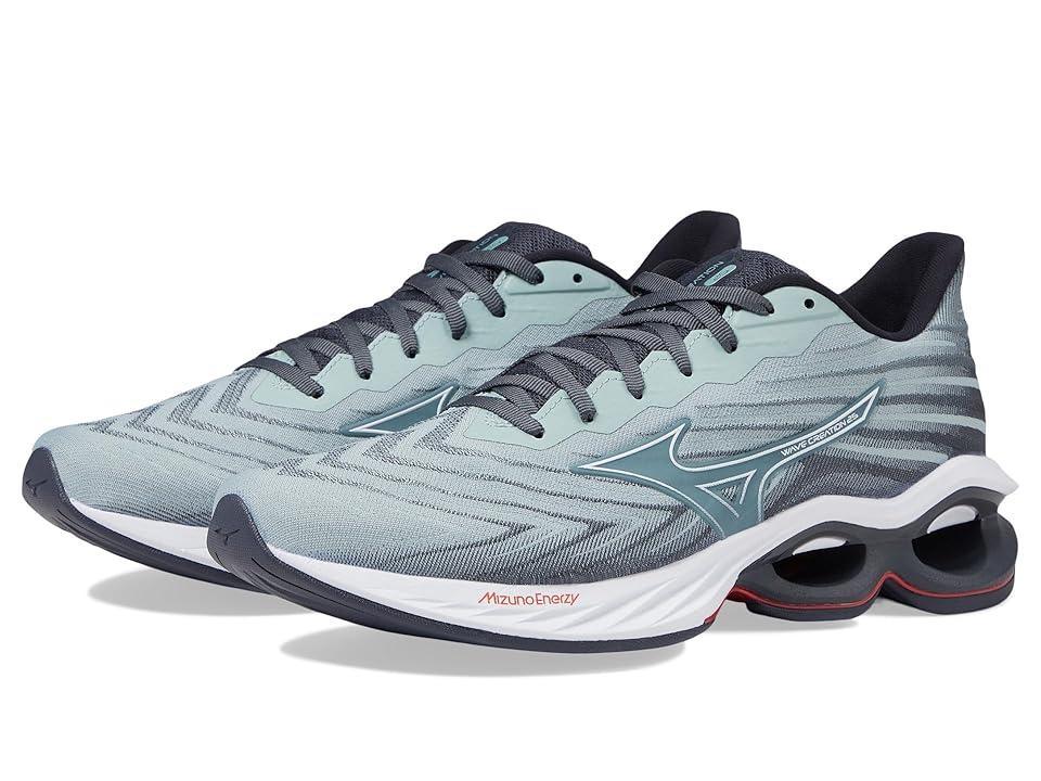 Mizuno Wave Creation 25 SSW (Grey Mist/White) Men's Shoes Product Image