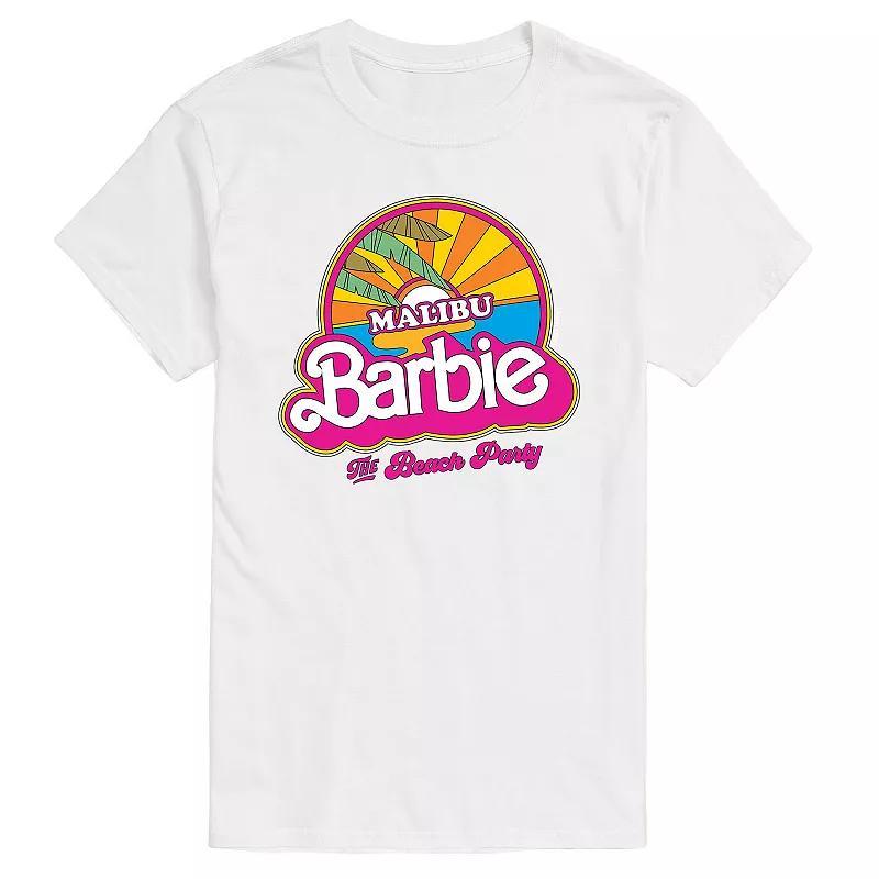 Big & Tall Barbie Malibu Barbie Graphic Tee, Mens Product Image