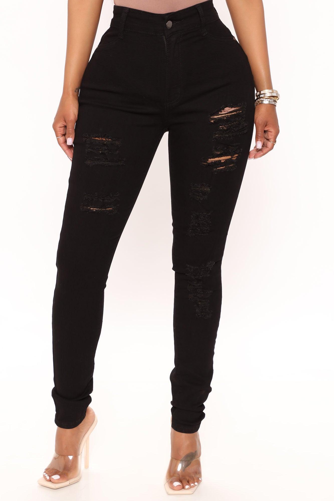 Lola Low Rise Skinny Jeans - Black Product Image