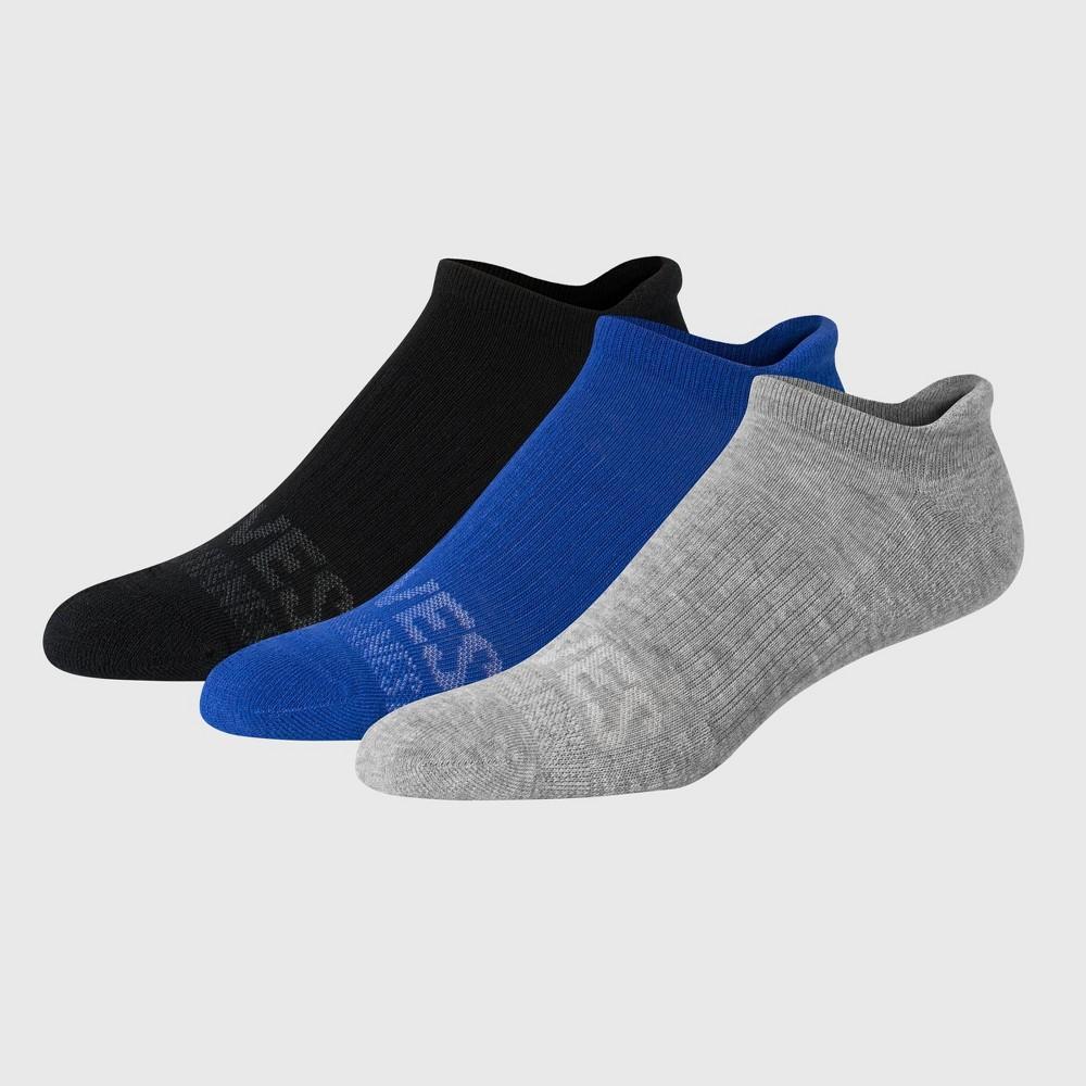 Hanes Moves Premium Mens Breathable Mesh Heel Shield Socks 3pk 6-12 Product Image