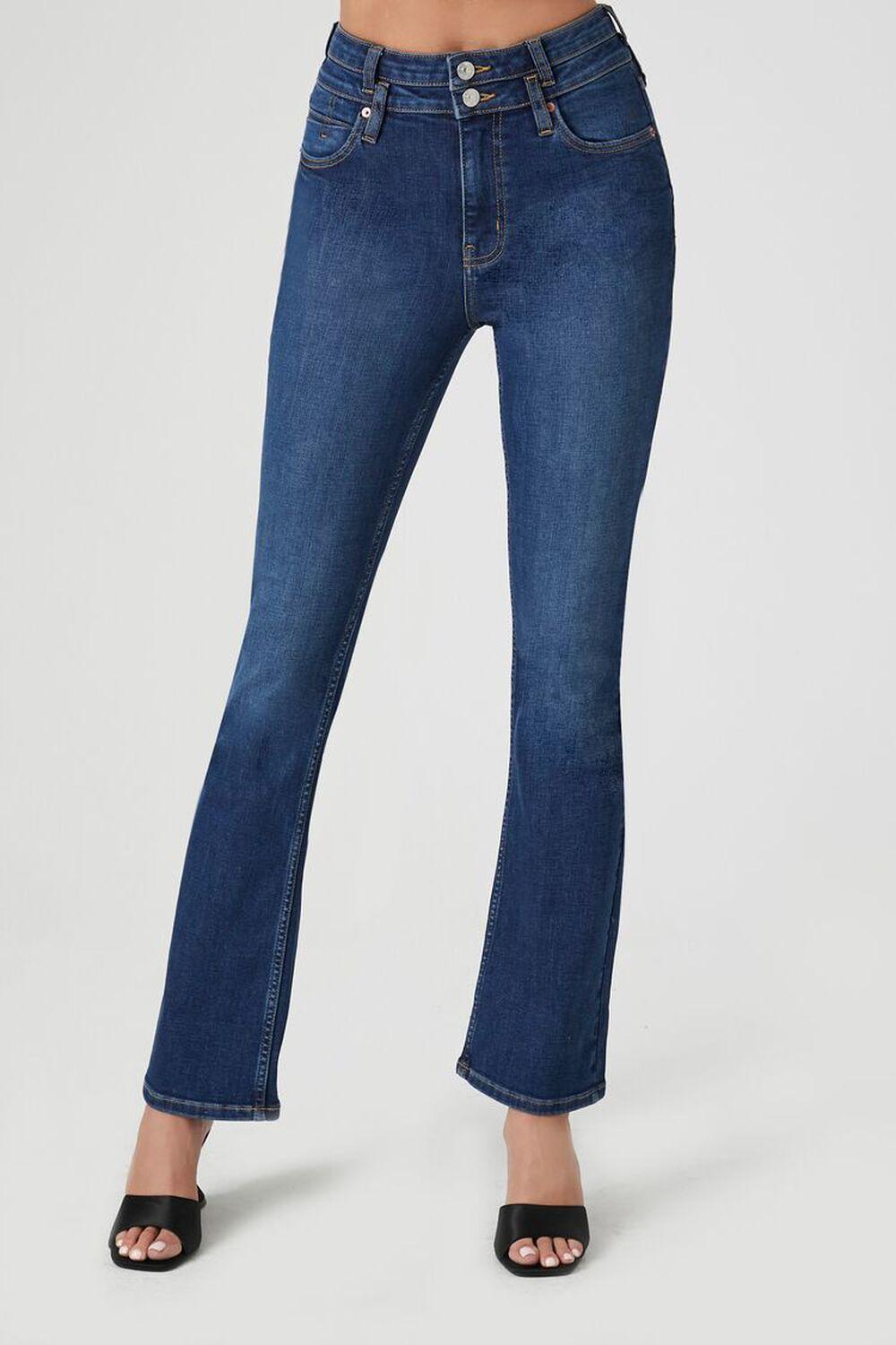 Denim High-Rise Bootcut Jeans | Forever 21 Product Image