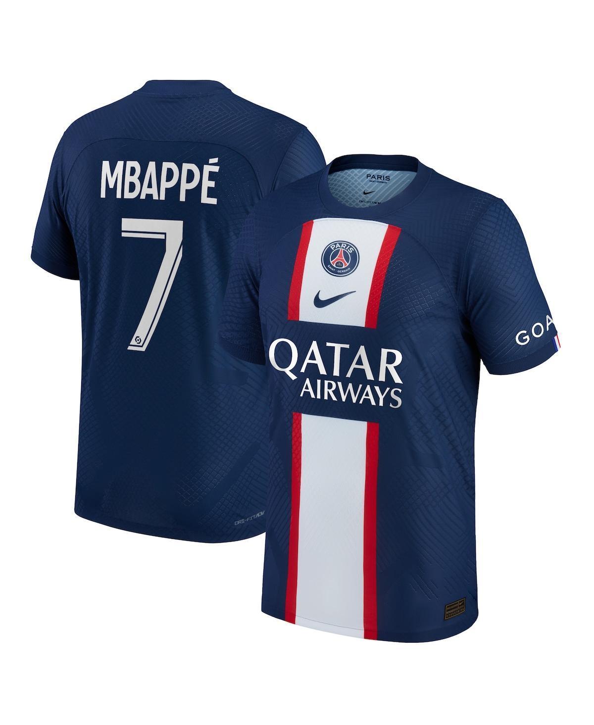 Mens Nike Kylian Mbapp Blue Paris Saint-Germain 2022/23 Home Authentic Player Jersey Product Image