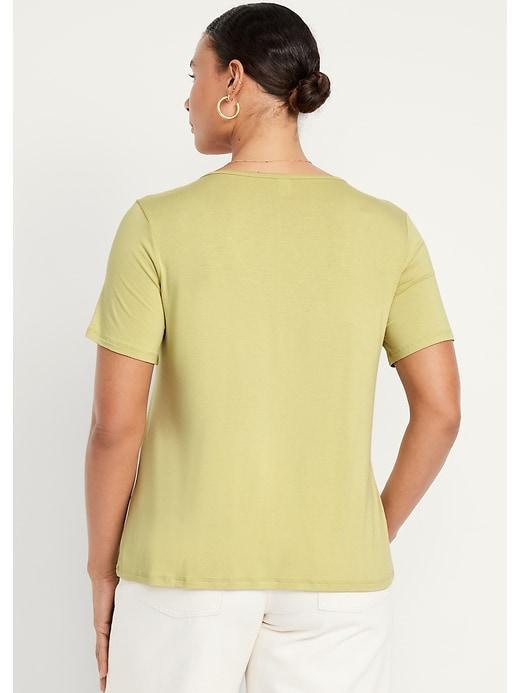 Luxe V-Neck T-Shirt Product Image