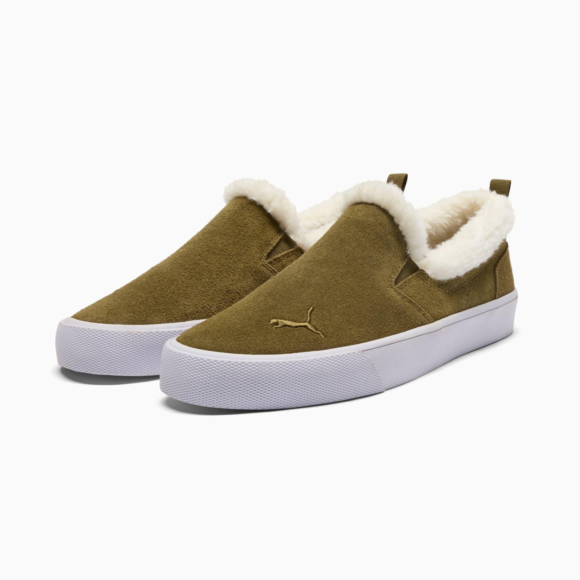 Bari Comfort Sherpa Women's Slip-On Shoes Product Image