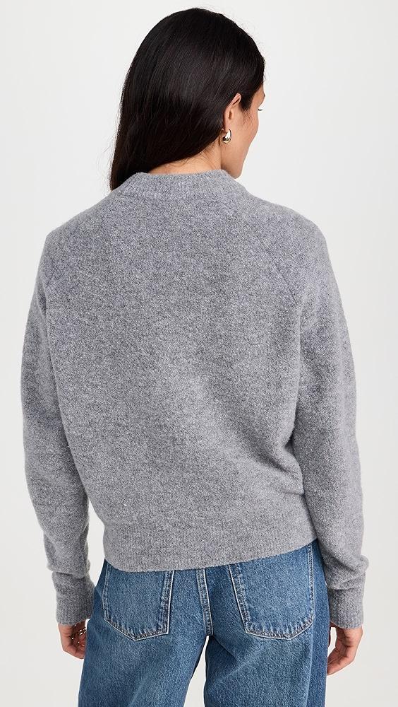 White + Warren Boucle Cashmere Blend Sweatshirt | Shopbop Product Image