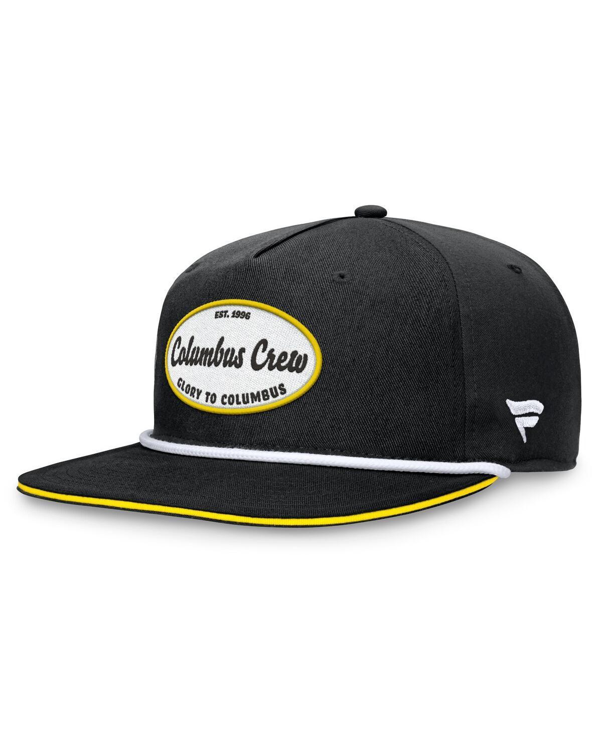 Fanatics Branded Mens Black Columbus Crew Iron Golf Snapback Hat Product Image