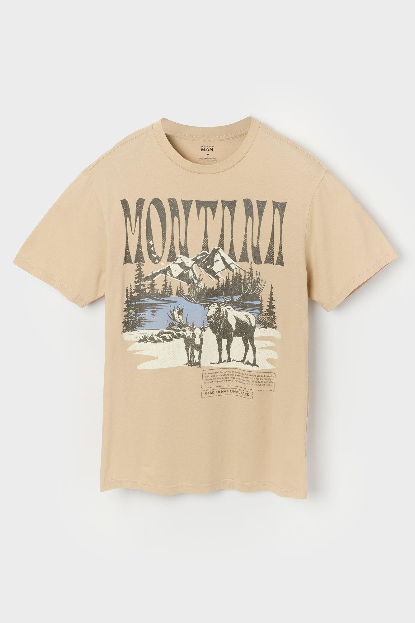 Montana Graphic T-Shirt Male Product Image