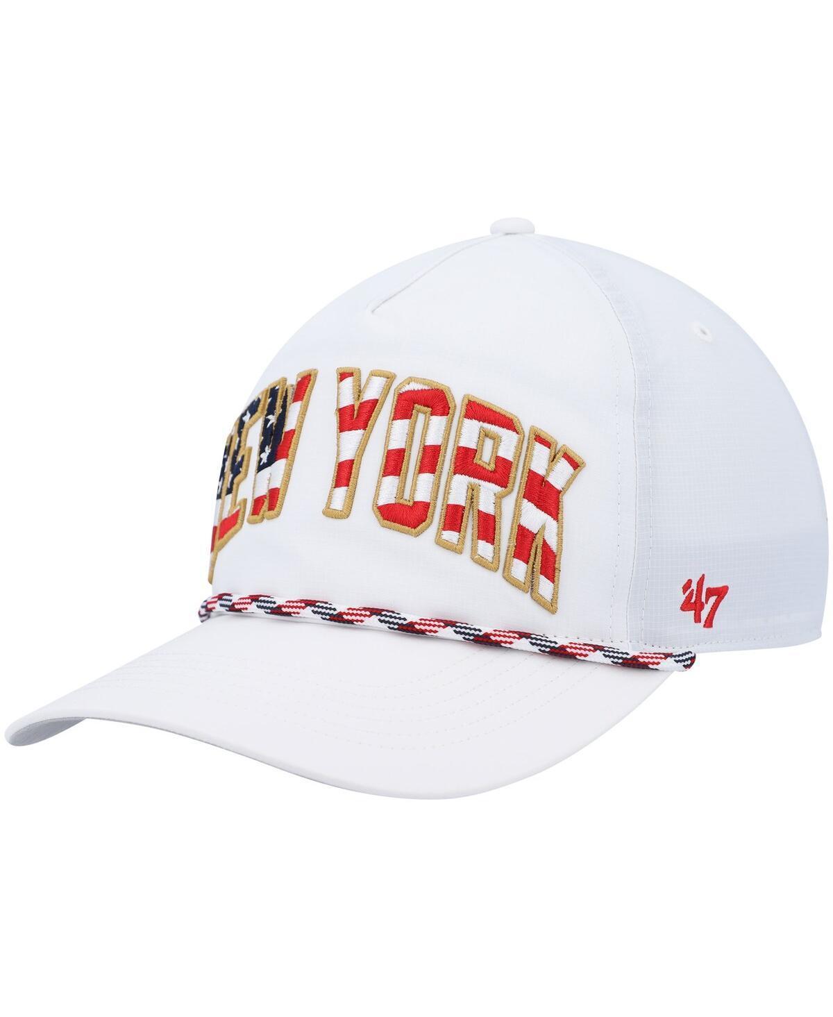 Mens 47 New York Giants Hitch Stars and Stripes Trucker Adjustable Hat Product Image