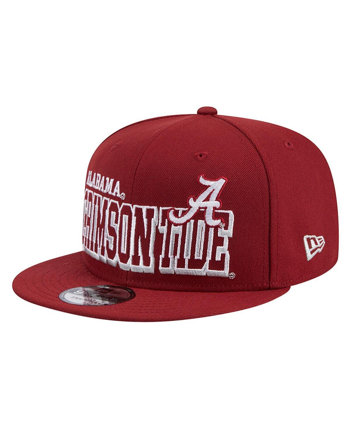 New Era Mens Crimson Alabama Crimson Tide Game Day 9fifty Snapback Hat Product Image