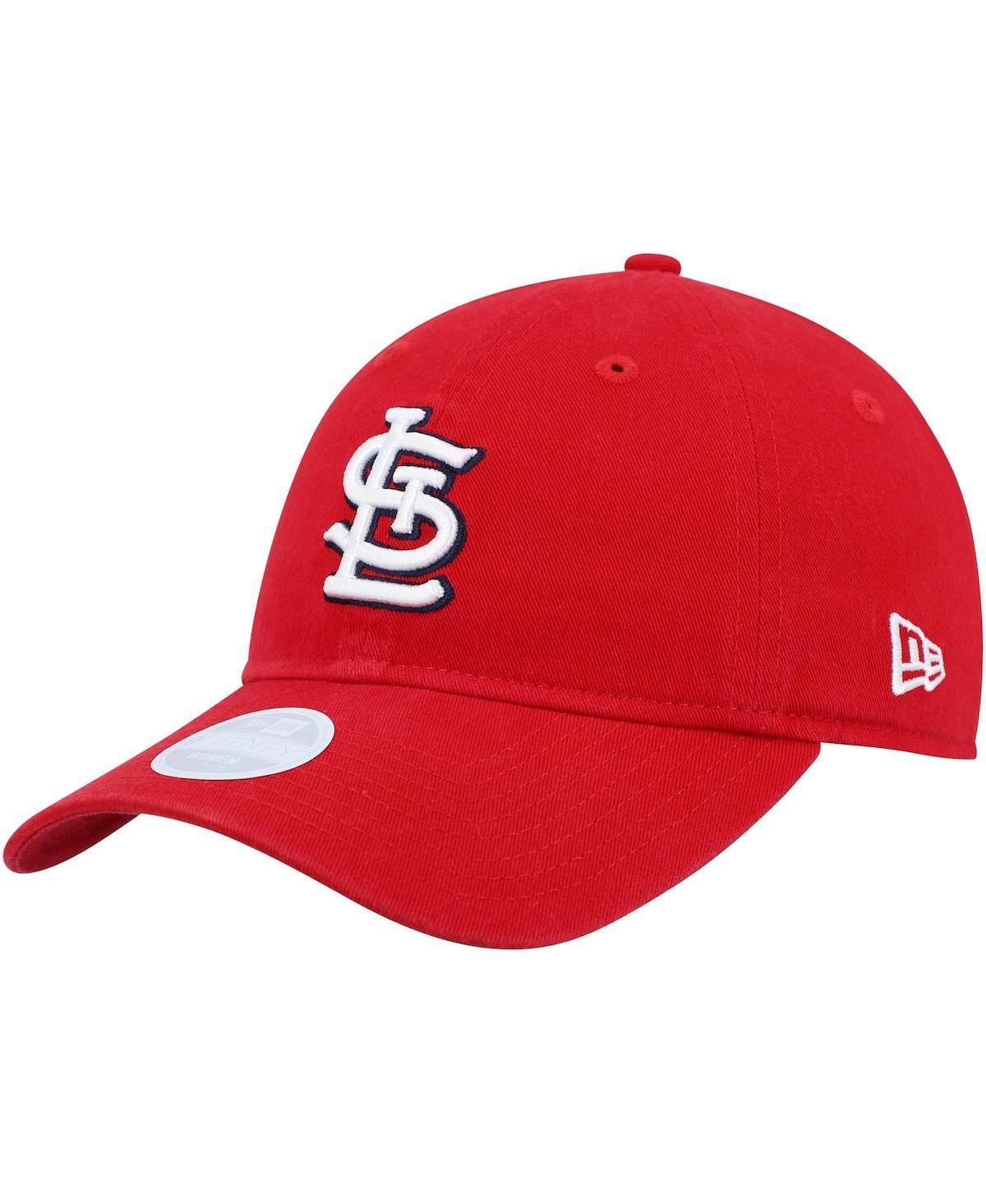 Womens New Era St. Louis Cardinals Team Logo Core Classic 9TWENTY Adjustable Hat Product Image