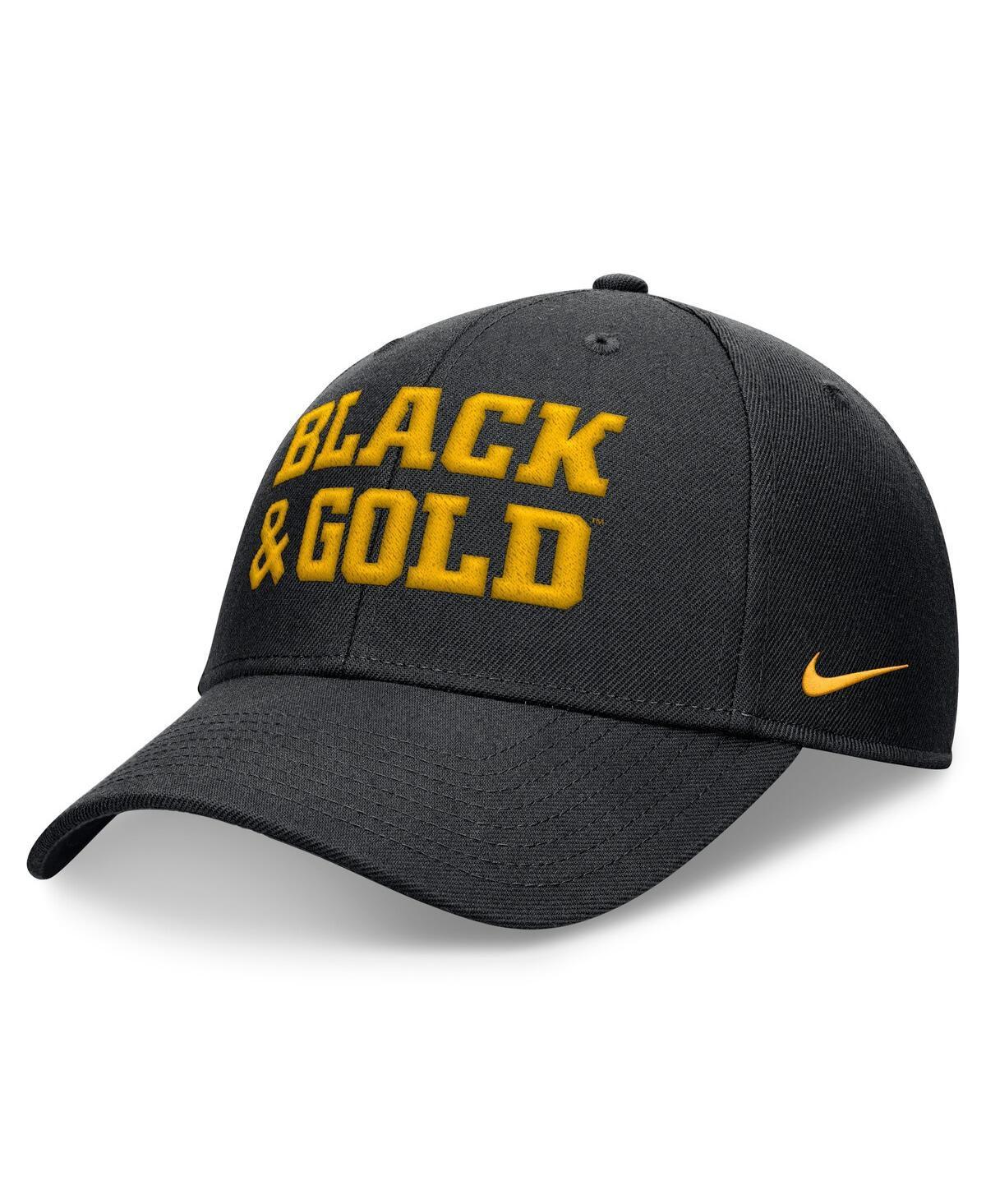 Nike Mens Black Iowa Hawkeyes Local Adjustable Hat Product Image