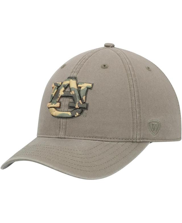 Mens Top of the World Olive Auburn Tigers OHT Military Appreciation Unit Adjustable Hat Product Image