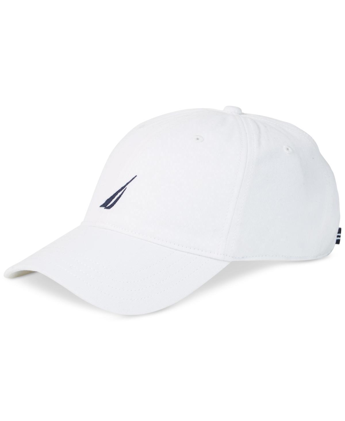 Nautica Mens Classic Logo Adjustable Cotton Baseball Cap Hat Product Image