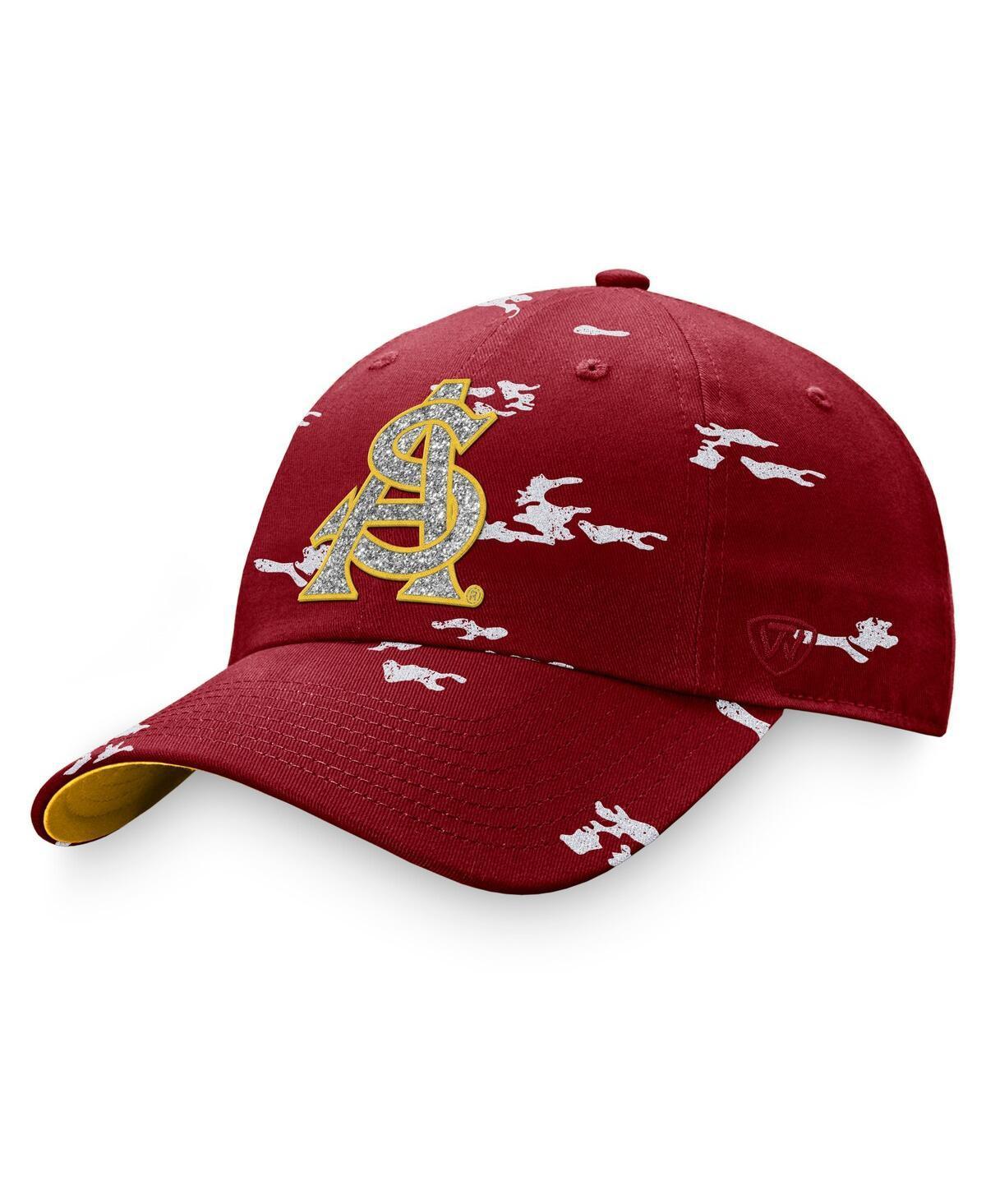 Womens Top of the World Maroon Arizona State Sun Devils OHT Military Appreciation Betty Adjustable Hat Product Image