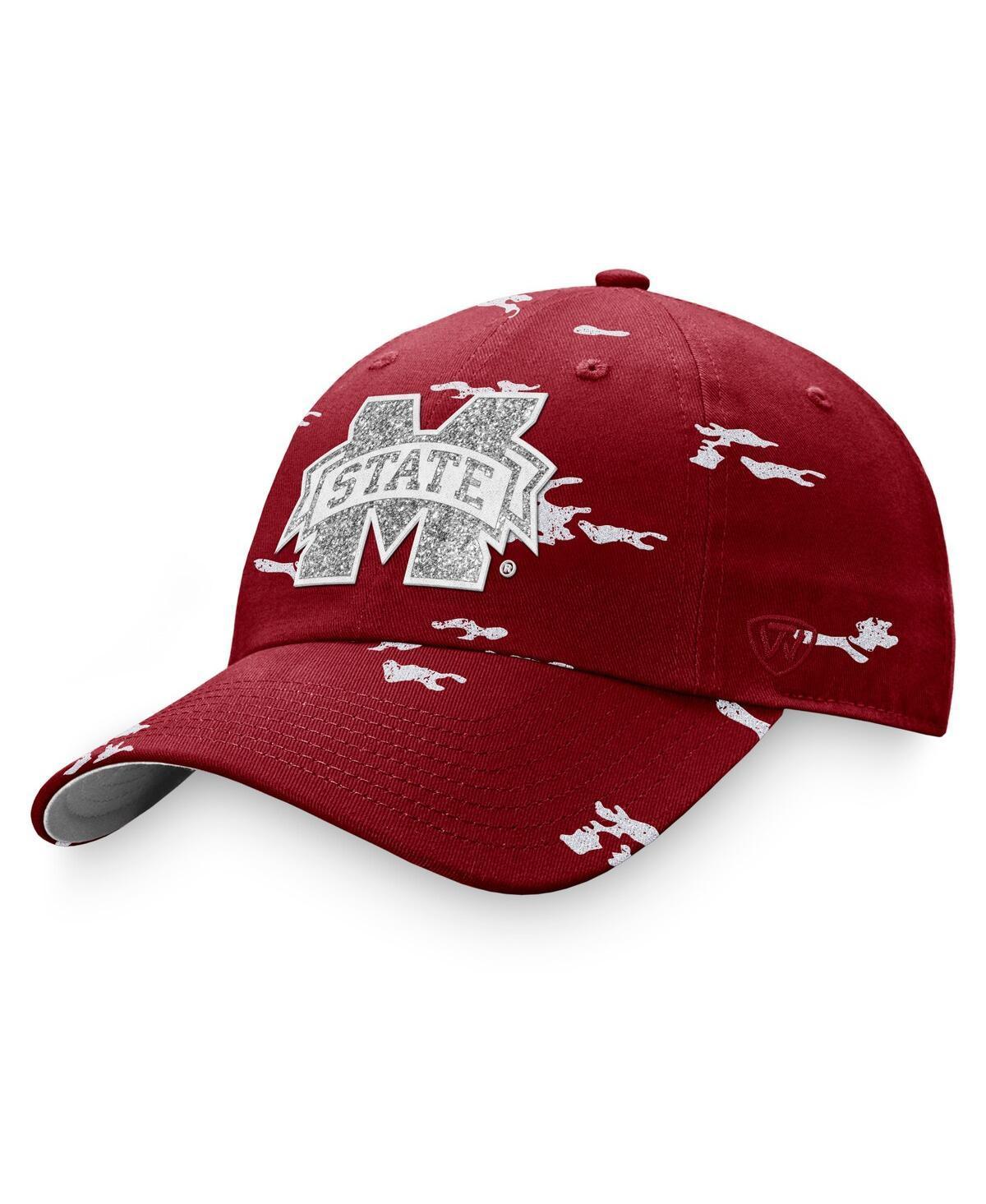 Womens Top of the World Maroon Mississippi State Bulldogs Oht Military-Inspired Appreciation Betty Adjustable Hat Product Image