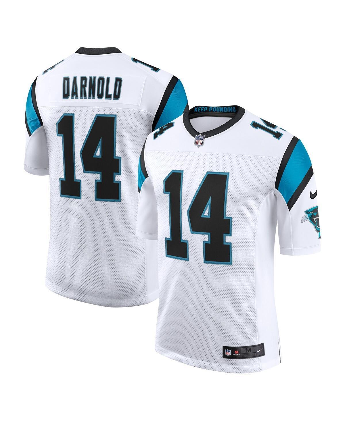 Nike Mens Sam Darnold Carolina Panthers Vapor Limited Jersey - White Product Image