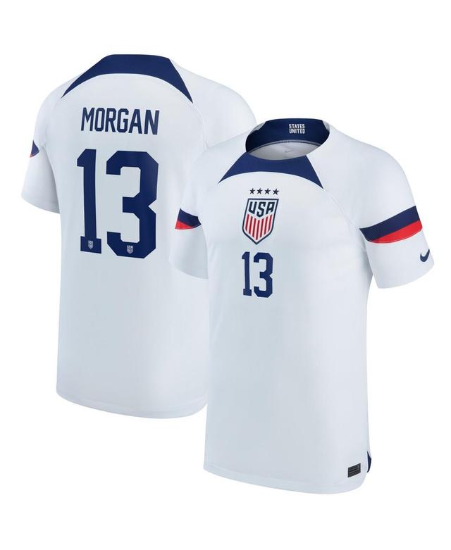 Mens Nike Alex Morgan Blue Uswnt 2022/23 Home Breathe Stadium Replica Player Jersey - Blue Product Image