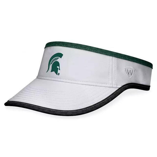 Mens Top of the World Michigan State Spartans Daybreak Adjustable Visor Product Image